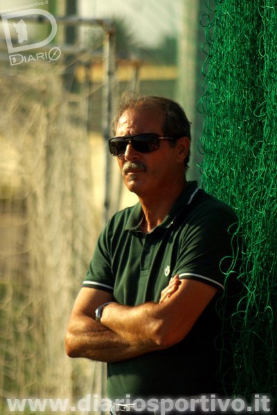 L'allenatore del Girasole Mariano Murino